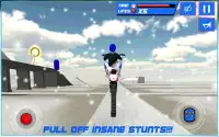 Крайняя Снегоход Stunt Bike Screen Shot 7