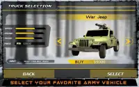 حرب الجيش سائق شاحنة سيم 3D Screen Shot 6