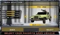 Tentara Perang sopir truk Sim Screen Shot 1