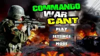 Commando войны Кант 3D Screen Shot 7