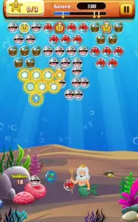 Подводный пузырь шутер Screen Shot 7