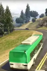 Mountain bus game Screen Shot 1