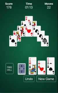 Pyramid Solitaire Classic Free Screen Shot 0