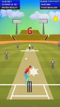 Flick Cricket 2016 Screen Shot 1