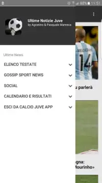 Ultime Notizie Calcio Juventus Screen Shot 3