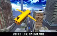 Flying City Bus Simulator 2016 Screen Shot 2