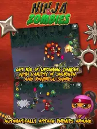 Ninja and Zombies Screen Shot 4
