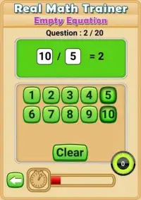 Real Math Trainer Screen Shot 3