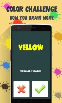 Color Challenge - Brain Game Screen Shot 3