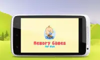 Memory Games For Kids Screen Shot 0