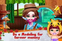 Farmer Mommy Shave Beard Salon Screen Shot 0