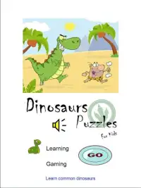 Dinosaurs Puzzles For Kids Screen Shot 5