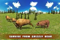 Angry Snow Bison Simulator 3D Screen Shot 6