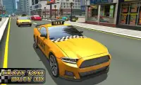 Crazy taxi driver simulator Screen Shot 4