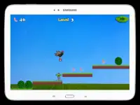 Crazy Chicken On A Hoverboard Screen Shot 1
