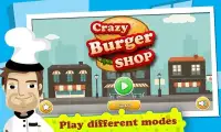 Crazy Burger Shop Screen Shot 10