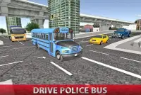 Полиция автобус crime город Screen Shot 28