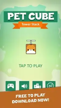 Pet Cube: Tower Stack Screen Shot 8