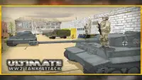 Ultimate WW2 Tank War Sim 3D Screen Shot 2