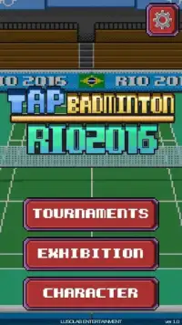 Tap Badminton Rio 2016 Screen Shot 4