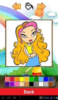 Kids Coloring GIRLS Screen Shot 2