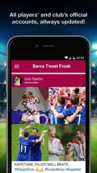 Tweet Freak for FC Barcelona Screen Shot 6
