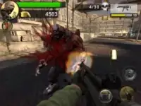 Pertahanan Serangan zombie Screen Shot 0