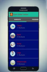 Gym Guide Trainer Screen Shot 11