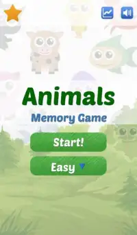Animals Memory Game Screen Shot 1