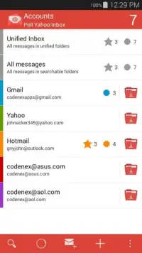 Email Gmail Inbox App Screen Shot 5