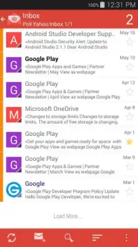 Email Gmail Inbox App Screen Shot 7