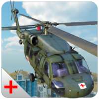 Tentara Helikopter Ambulans 3D