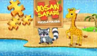 Jigsaw Safari Puzzle For Kids Screen Shot 3