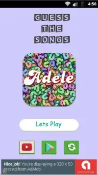 ADELE Hello - Guess The Songs Screen Shot 2
