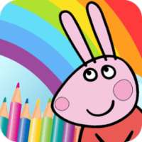 Pepy Pig Painting Color