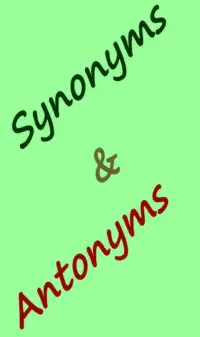 Synonyms-Antonyms Challenge Screen Shot 6