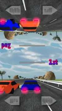 Split Screen Racer Multiplayer Screen Shot 1