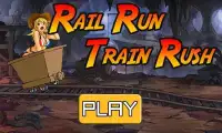 Rail Run Train Rush Screen Shot 3