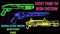 Simulator Neon Shotgun Free Screen Shot 2