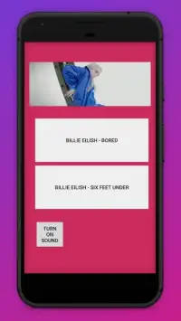 Billie Eilish Guess The Song Games Screen Shot 0