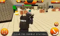 SWAT قطار بعثة الجريمة الإنقاذ Screen Shot 16