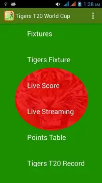 Tigers T20 World Cup Update Screen Shot 3