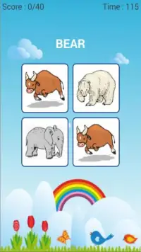 Quiz For Kids Animal Screen Shot 0