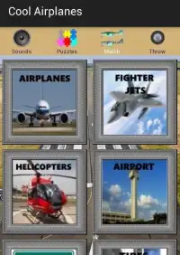 Airplane Games for Kids Free Screen Shot 0