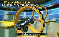 Free Monster Truck Stunt Mania Screen Shot 0