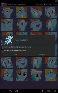 RainbowDash Pony Memory Screen Shot 4