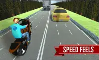 traffic moto racing 3D Screen Shot 3