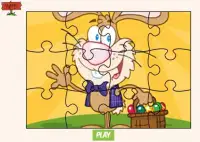 Rabbits Jigsaw Puzzles Games Screen Shot 0
