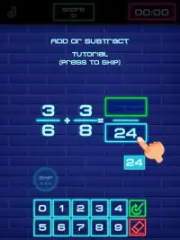 Fraction Challenge: Math games Screen Shot 19