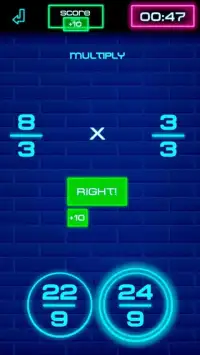 Fraction Challenge: Math games Screen Shot 32
